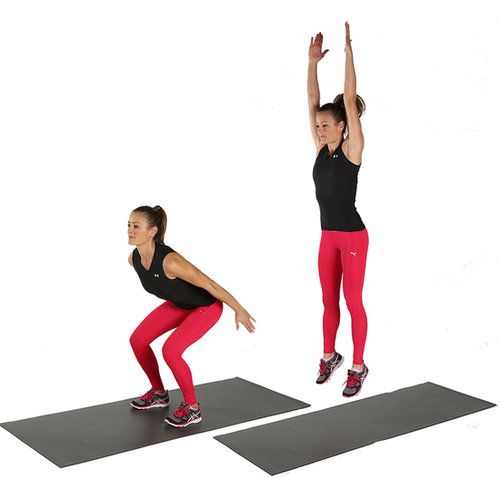 Sentadilla con salto