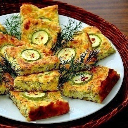 Кабачково-творожная запеканка