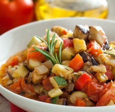 Рагу с курицей и кабачками