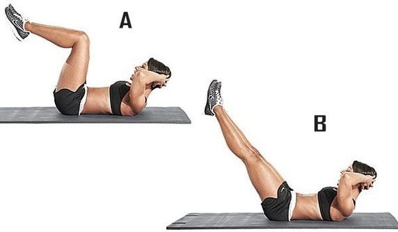 Extensiones de pierna para el abdomen inferior